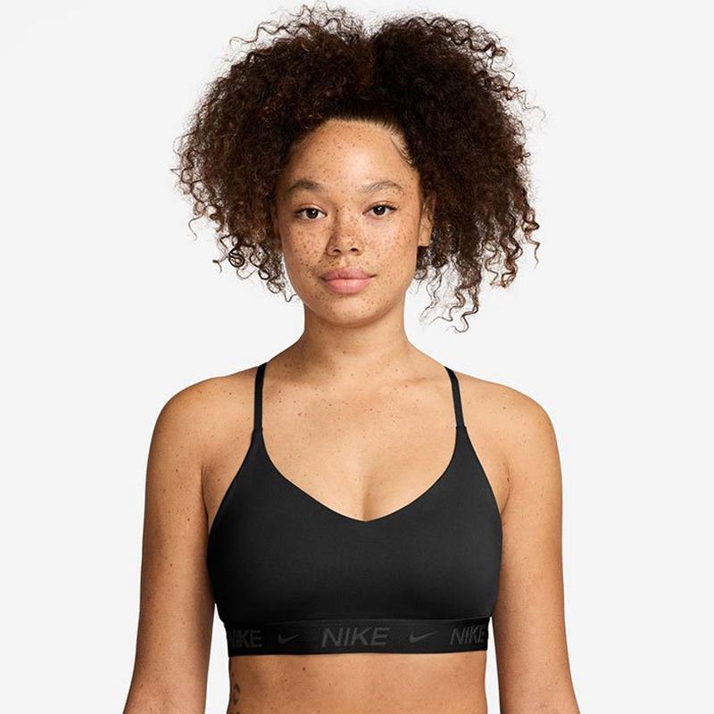 Nike Soutien-gorge de sport ajustable Indy &agrave; soutien l&eacute;ger pour femmes