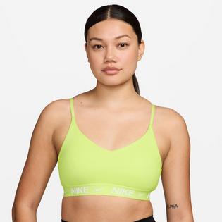 Nike Soutien-gorge de sport ajustable Indy &agrave; soutien l&eacute;ger pour femmes