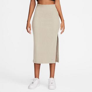 Women's Sportswear Chill Knit Slim Ribbed Midi Skirt