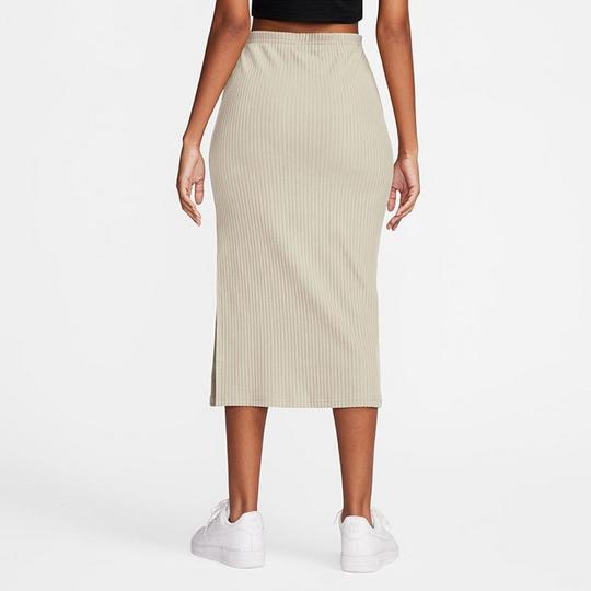 Women's Sportswear Chill Knit Slim Ribbed Midi Skirt | Nike