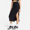 Women s Sportswear Chill Knit Slim Ribbed Midi Skirt