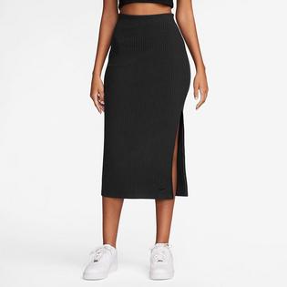 Women's Sportswear Chill Knit Slim Ribbed Midi Skirt