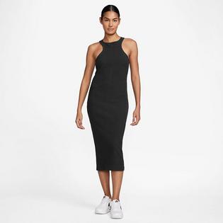Nike Women's Sportswear Chill Knit Slim Ribbed Midi Dress