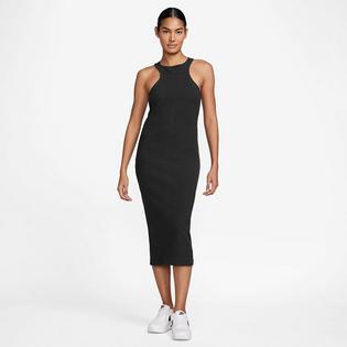 Women's Sportswear Chill Knit Slim Ribbed Midi Dress