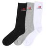 Chaussettes mi-mollet brod es pour hommes  paquet de 3 