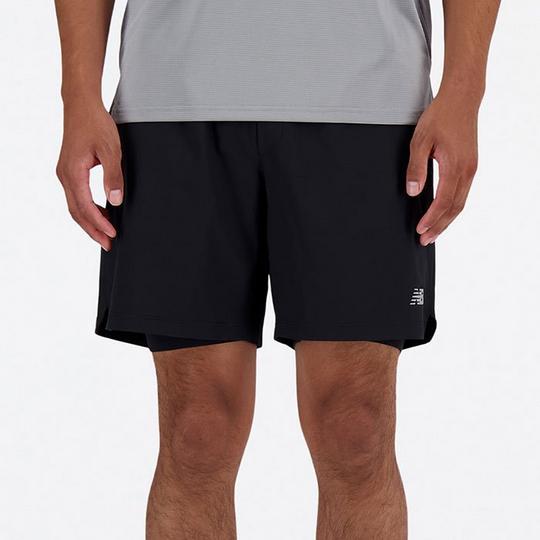 Grey new balance shorts on sale