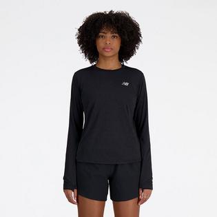 New Balance Haut à manches longues Athletics pour femmes