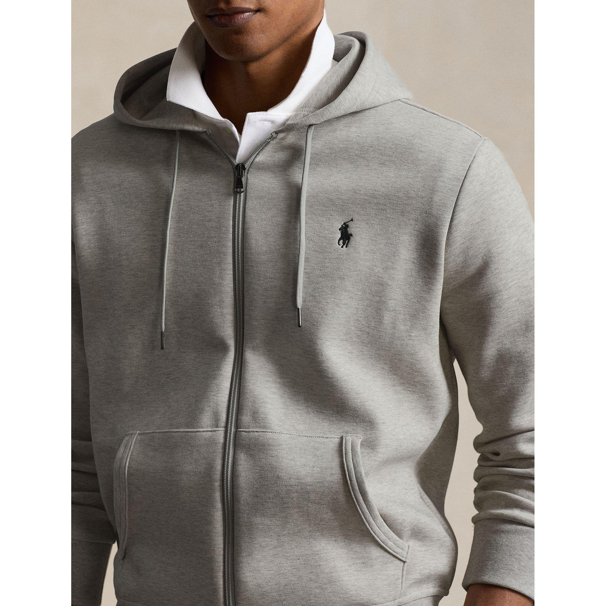 Mens-Double-Knit-Full-Zip-