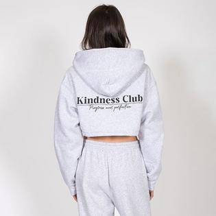 Brunette The Label Chandail &agrave; court avec glissi&egrave;re Kindness Club pour femmes