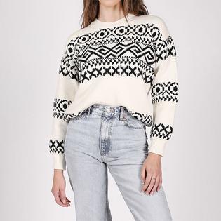 Brunette The Label Women's Fair Isle Knit Sweater
