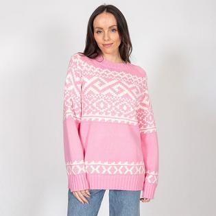 Brunette The Label Women's Fair Isle Knit Sweater