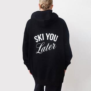 Brunette The Label Women's Ski You Later Big Sister Hoodie