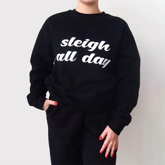Brunette The Label Chandail Sleigh All Day pour femmes