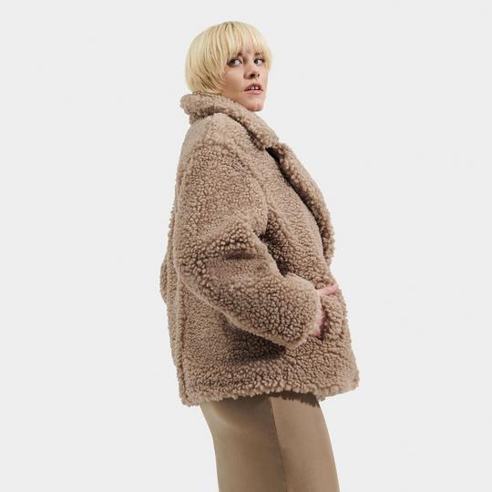 【UGG】Women's Gertrude Short Teddy Coat 海外限定 Women's Gertrude Short Teddy Coat | UGG | Sporting Life Online