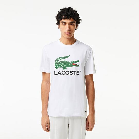 Lacoste Men s Cotton Jersey Signature Print T-Shirt