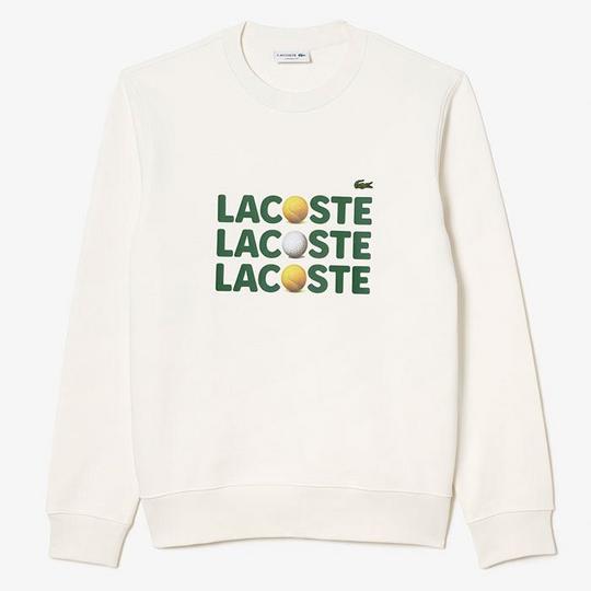 Lacoste Chandail en molleton Ball Print pour hommes