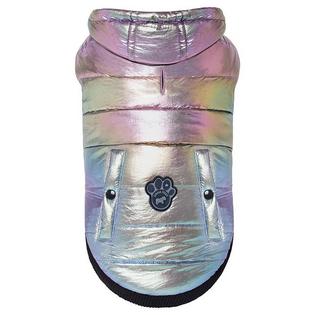 Canada Pooch Shiny Puffer Dog Jacket (Size 14)