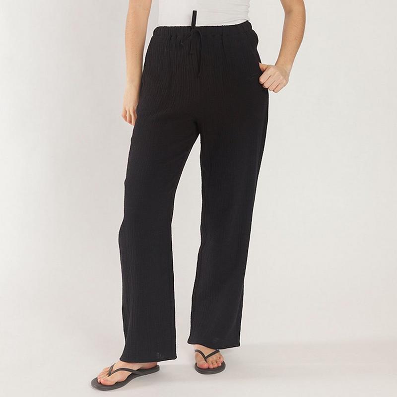 Lazypants Pantalon Rielle &agrave; jambe droite pour femmes