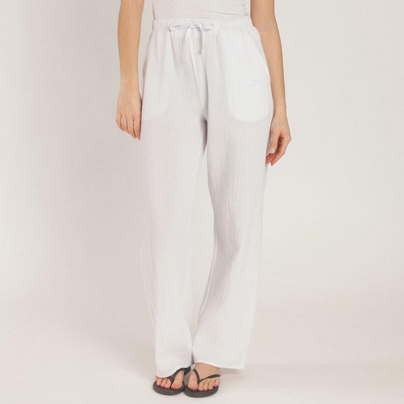 Lazypants Pantalon Rielle &agrave; jambe droite pour femmes