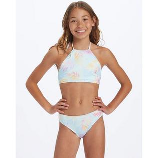 Bikini à encolure haute Sweet Tropic pour filles juniors [8-14]