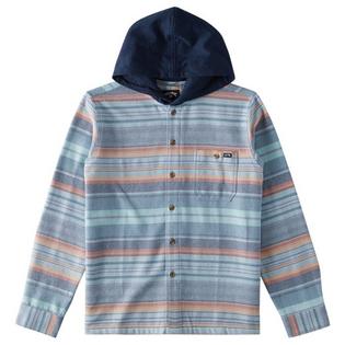 Junior Boys' [8-16] Baja Hooded Flannel Shirt