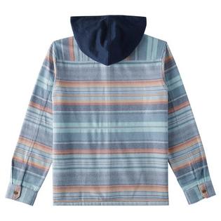 Billabong Junior Boys' [8-16] Baja Hooded Flannel Shirt