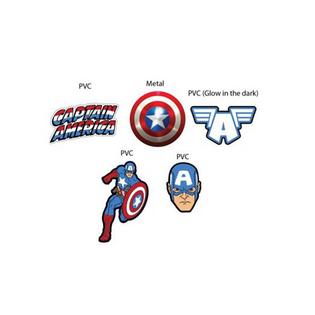 Captain America Jibbitz™ Shoe Charm (5 Pack)