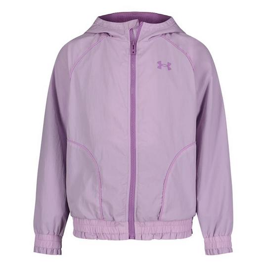 Junior Girls 7 16 Wintuck Crinkle Windbreaker Jacket Under Armour Sporting Life Online