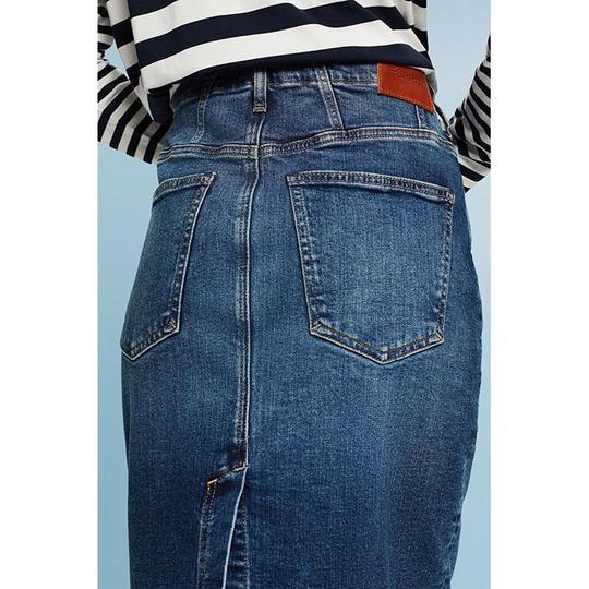 Knee length denim skirt canada hotsell