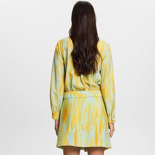 Esprit Blouse portefeuille en tissu froiss&eacute; pour femmes