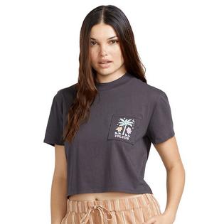 Women's Pocket Dial Cropped T-Shirt