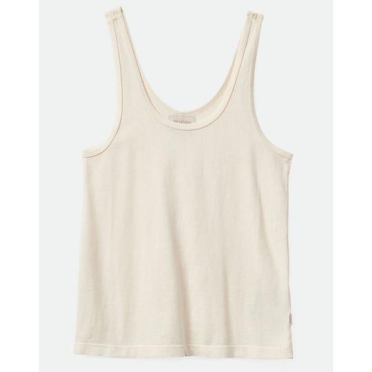 Brixton Women s Carefree Organic Garment-Dyed Scoop Tank Top