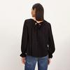 Women s Bristol Neck Tie Top