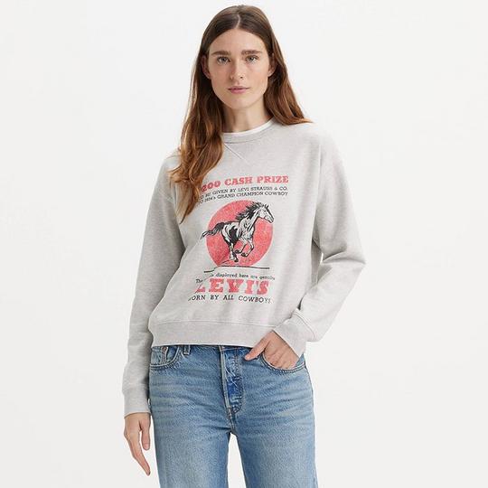 Levi's grey sweatshirt on sale