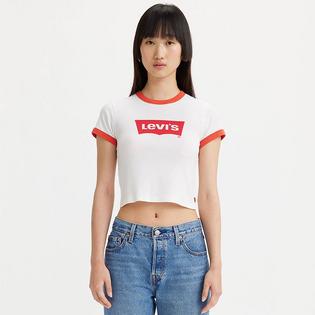 Women's Graphic Ringer Mini T-Shirt
