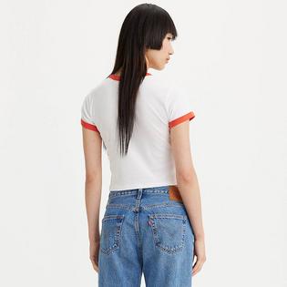 Levi's T-shirt Graphic Ringer Mini pour femmes