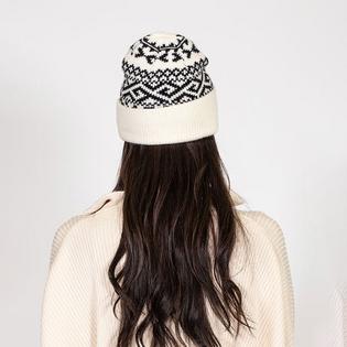 Brunette The Label Tuque en tricot Fair Isle pour femmes