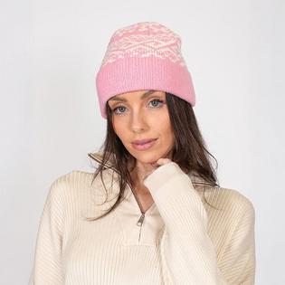 Tuque en tricot Fair Isle pour femmes