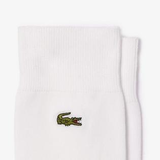 Lacoste Men's High Cut Organic Cotton Sock (5 Pack)