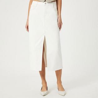 Mavi Women's Marin Denim Midi Skirt