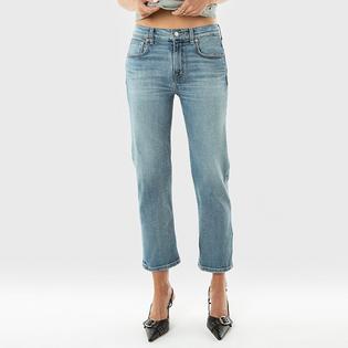 ÉTICA Denim Women's Rae Mid Rise Straight Jean