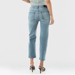 &Eacute;TICA Denim Women's Rae Mid Rise Straight Jean