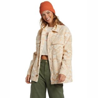 Women's Happy Camper Shirt Jacket