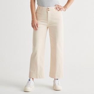 Pantalon à taille haute LuxTwill pour femmes