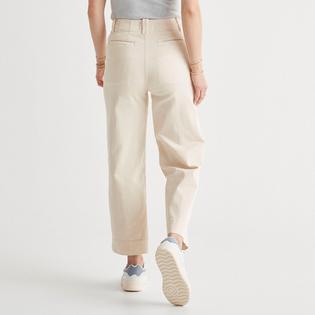 DUER Women's LuxTwill High Rise Trouser Pant