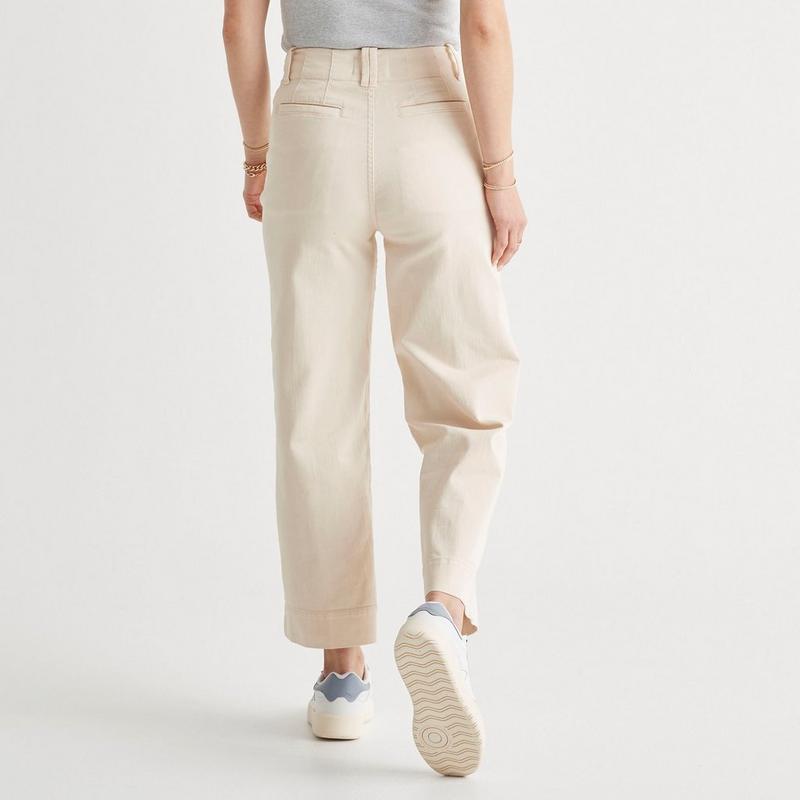 DUER Pantalon &agrave; taille haute LuxTwill pour femmes