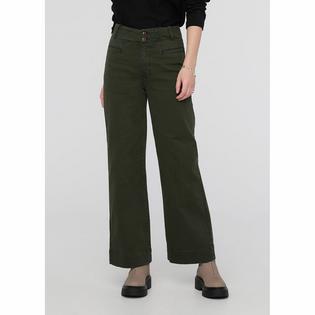 Pantalon à taille haute LuxTwill pour femmes