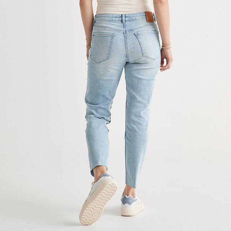 DUER Jean Performance Denim Girlfriend pour femmes