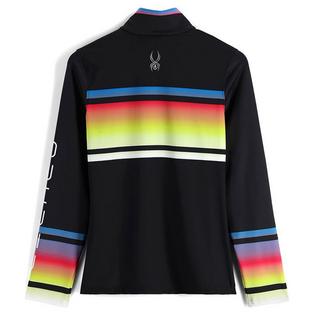 Spyder Haut à col en T à glissière Ombre pour femmes