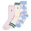 Chaussettes mi-mollet   motif argyle pour filles juniors  7-16 